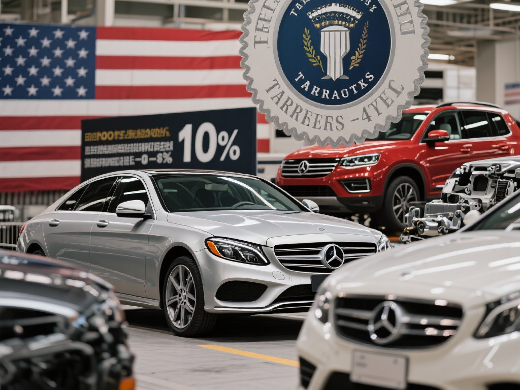 关税作为一种贸易壁垒，直接增加了进口汽车