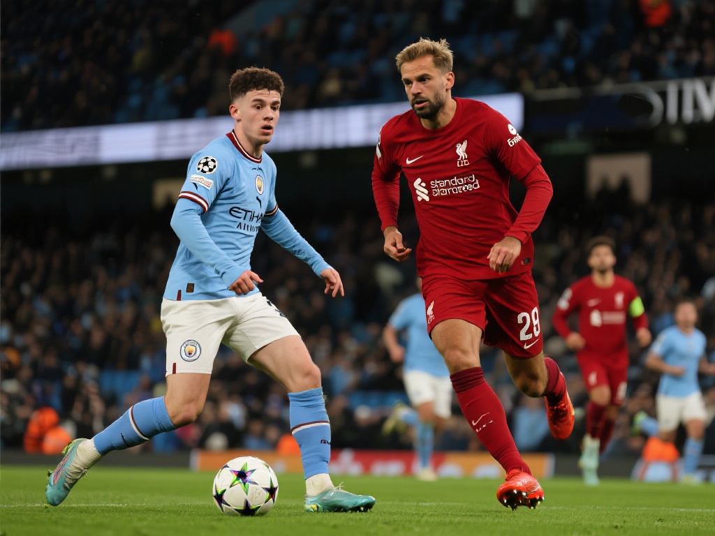 一个典型的例子是本赛季利物浦对阵曼城的比